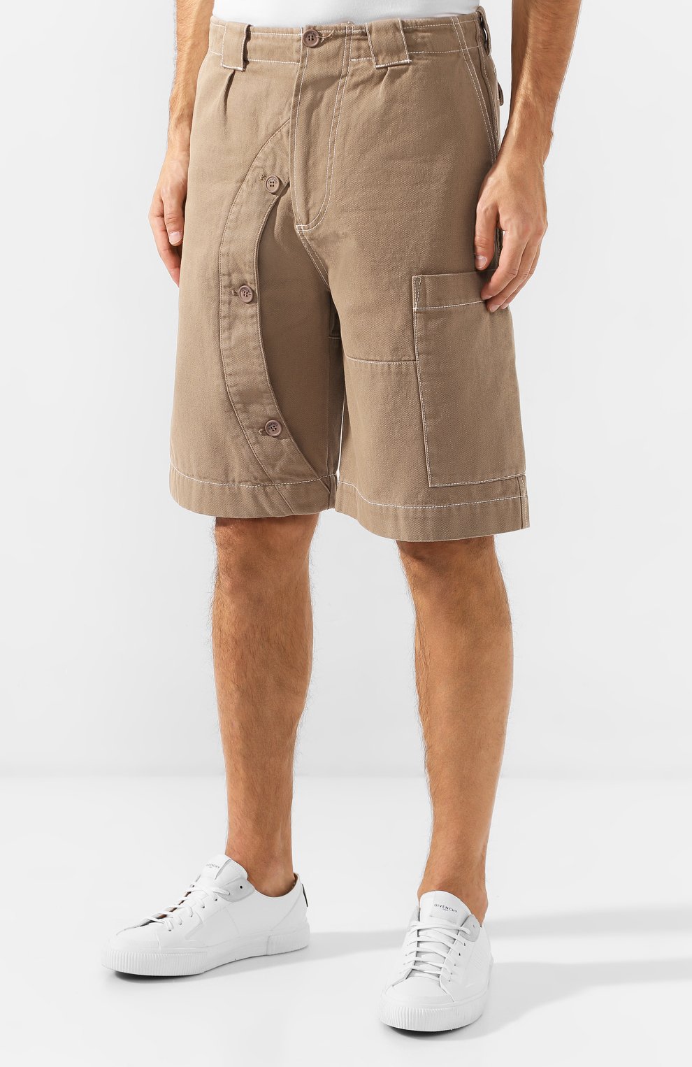 Хлопковые шорты JACQUEMUS, арт. 196PA09/02820, фото 3