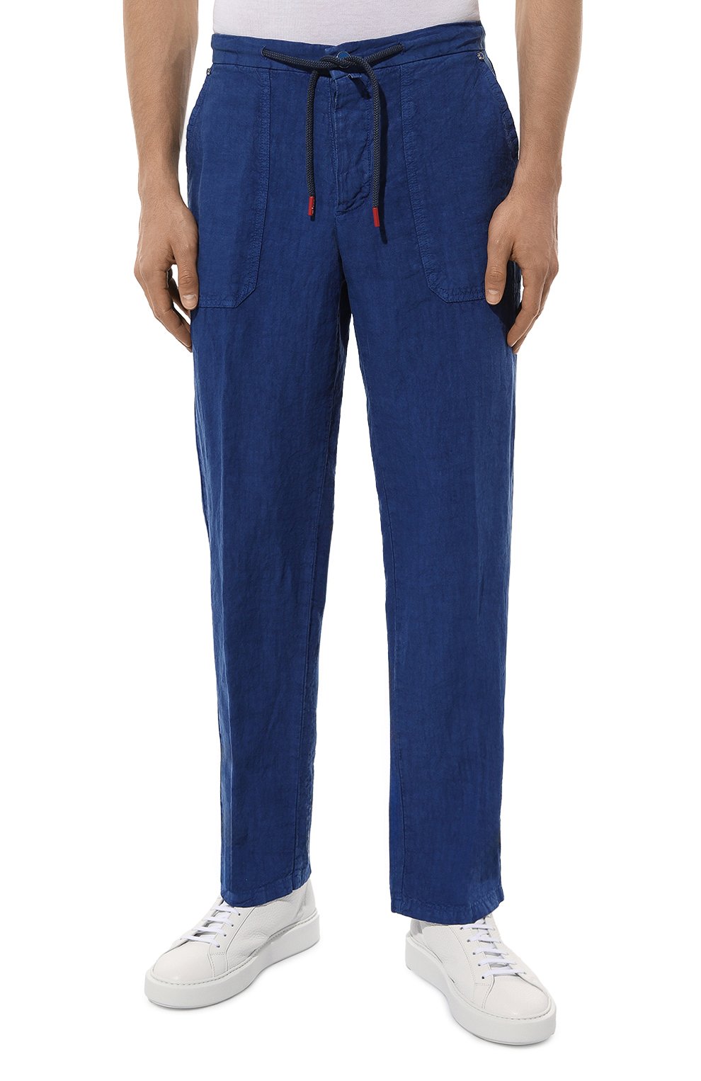 Льняные брюки KITON, арт. UFPANTK0605D, фото 3