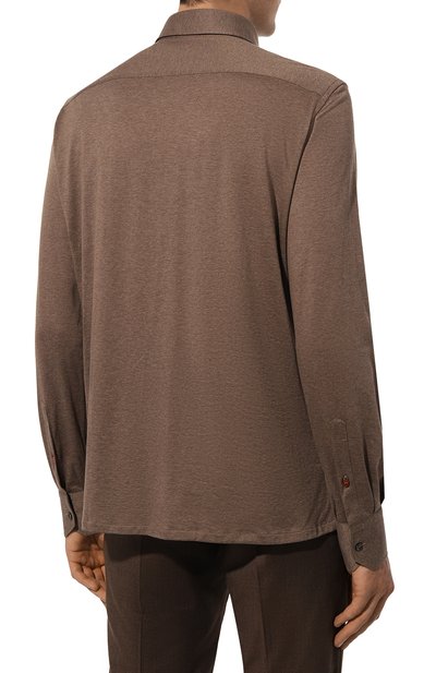 Рубашка из хлопка и шелка STEFANO RICCI, арт. CJ007593/TE2801, фото 4