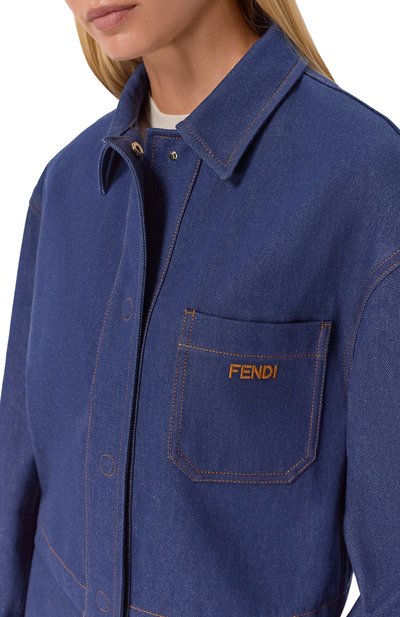 Джинсовая куртка FENDI, арт. FLF856/A0HS, фото 5