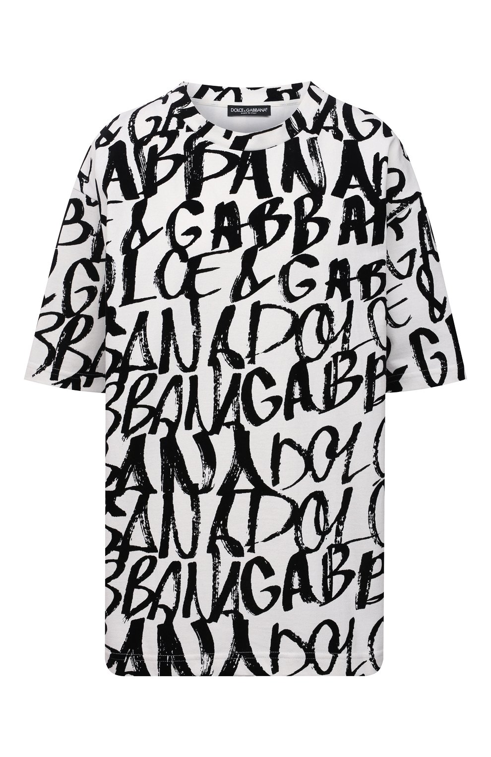 Хлопковая футболка DOLCE & GABBANA, арт. F8015T/G7A5G, фото 1