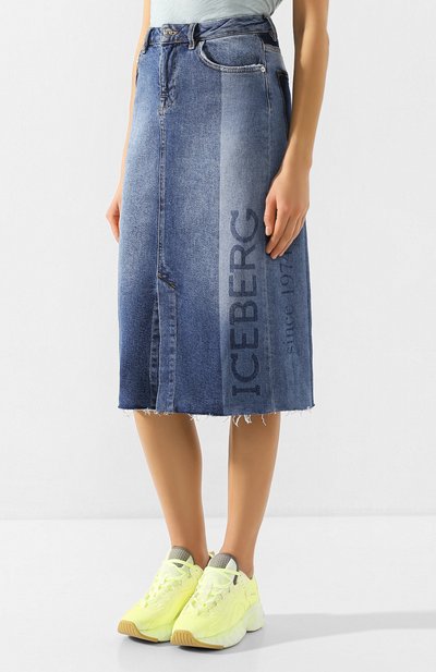 Джинсовая юбка ICEBERG, арт. 20E I2P0/C031/6005, фото 3