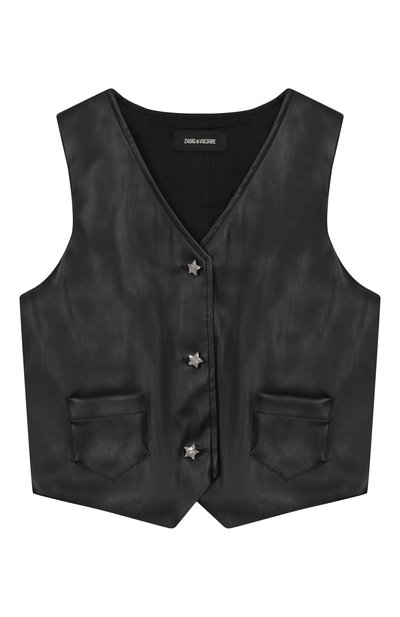 Жилет из экокожи ZADIG AND VOLTAIRE, арт. X60454