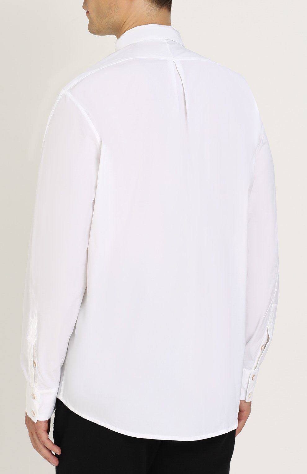 Хлопковая рубашка с воротником кент TRANSIT, арт. CFUTRD1360, фото 4