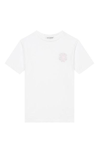 Хлопковая футболка DOLCE & GABBANA, арт. L4JTHU/G7QK3