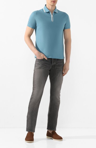 Текстильные лоферы summer walk LORO PIANA, арт. FAL0818, фото 2