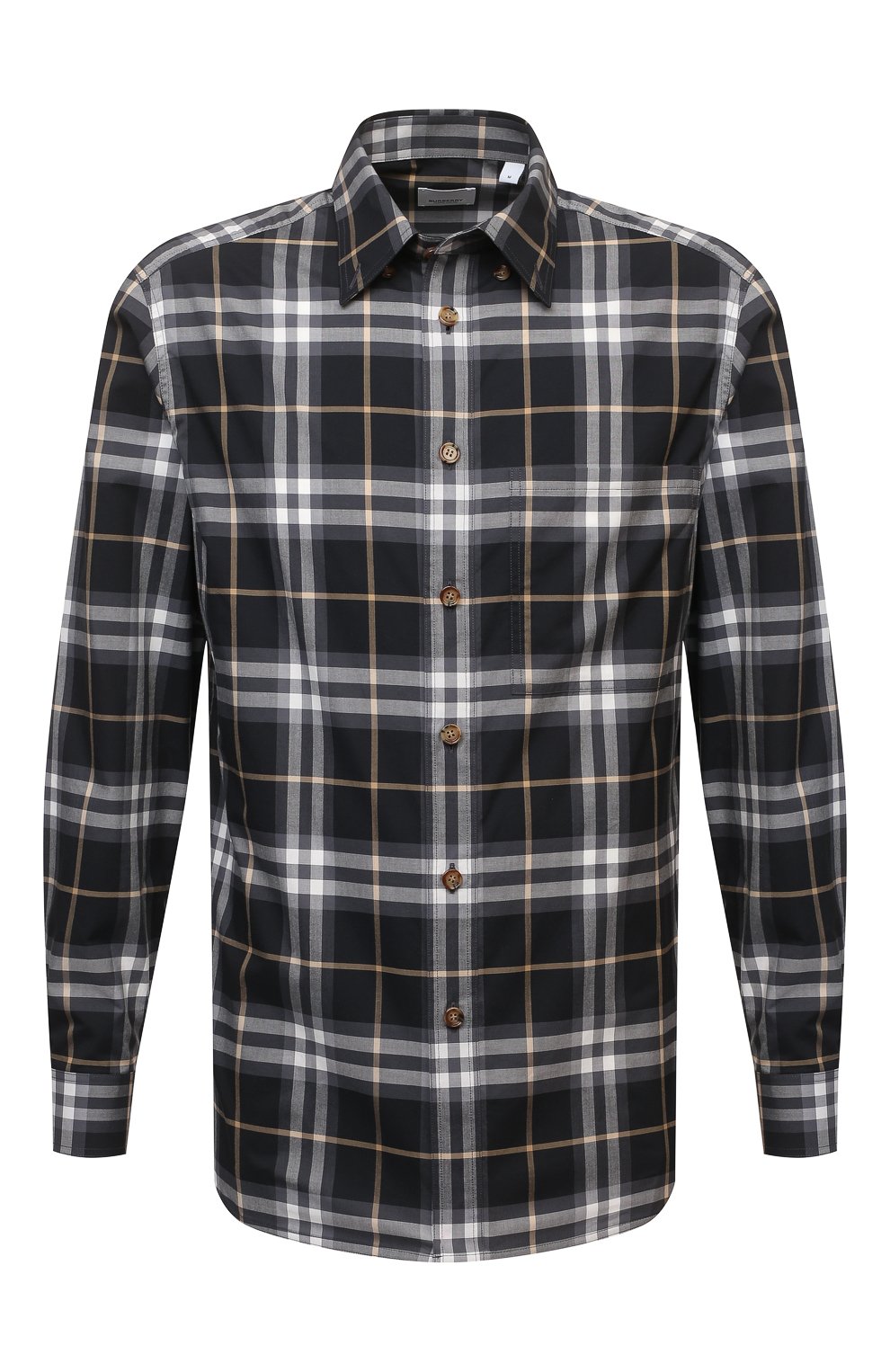 Хлопковая рубашка BURBERRY, арт. 8048147, фото 1