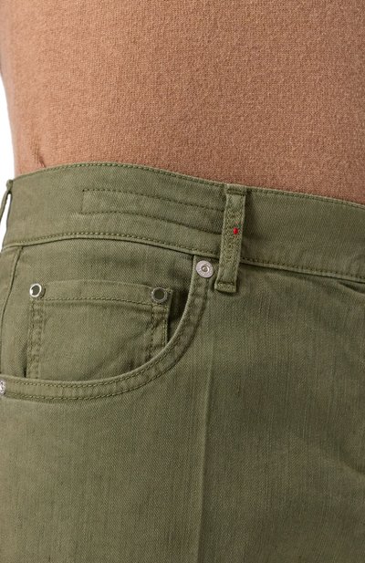 Брюки изо льна и хлопка KITON, арт. UPR005LK0603F08, фото 5