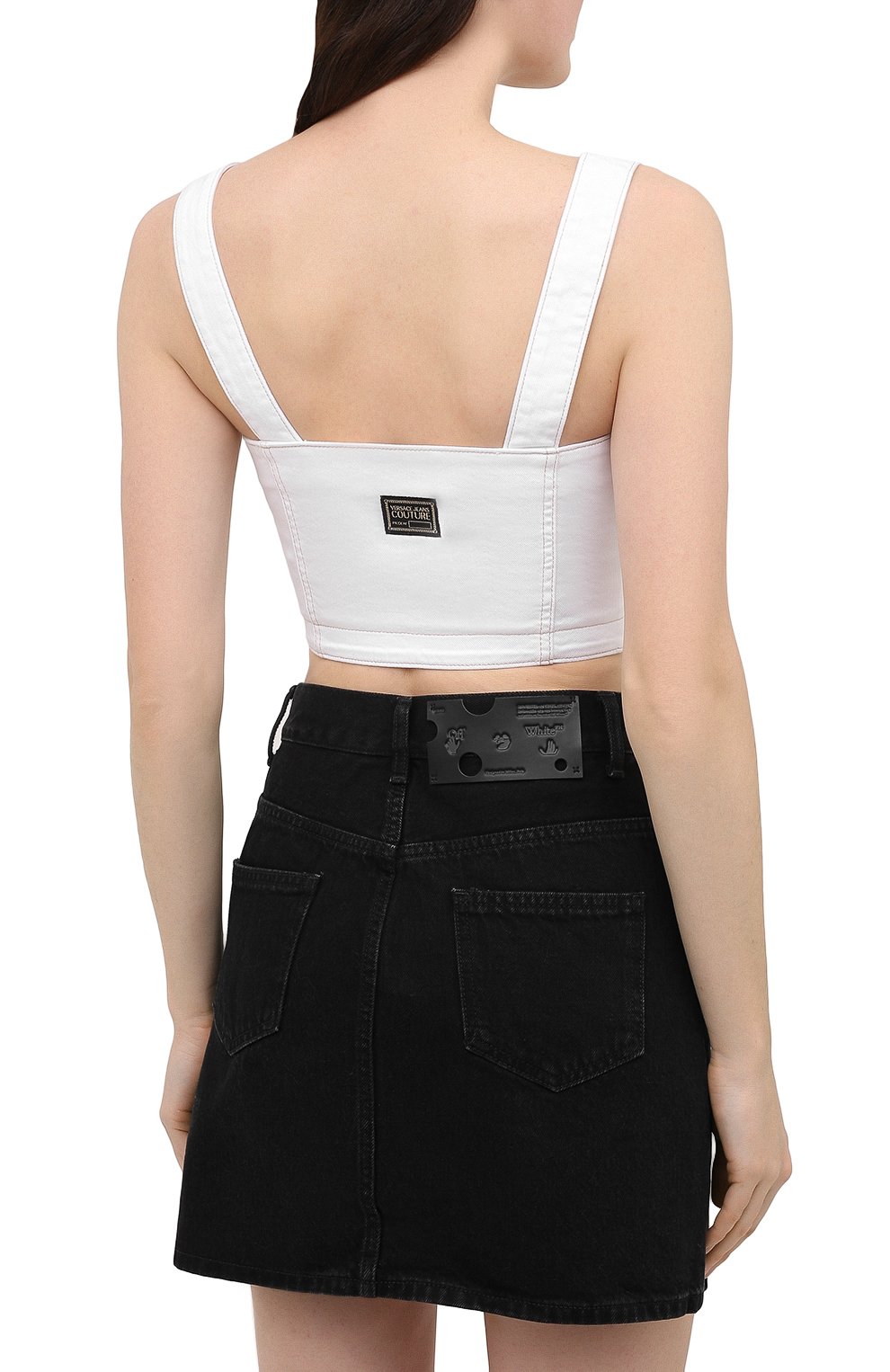 Джинсовый топ VERSACE JEANS COUTURE, арт. D3HWA67I-WDP257/HRV4N, фото 4