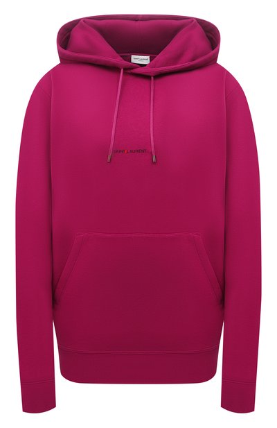 Хлопковое худи SAINT LAURENT, арт. 666164/YBQZ2, фото 1