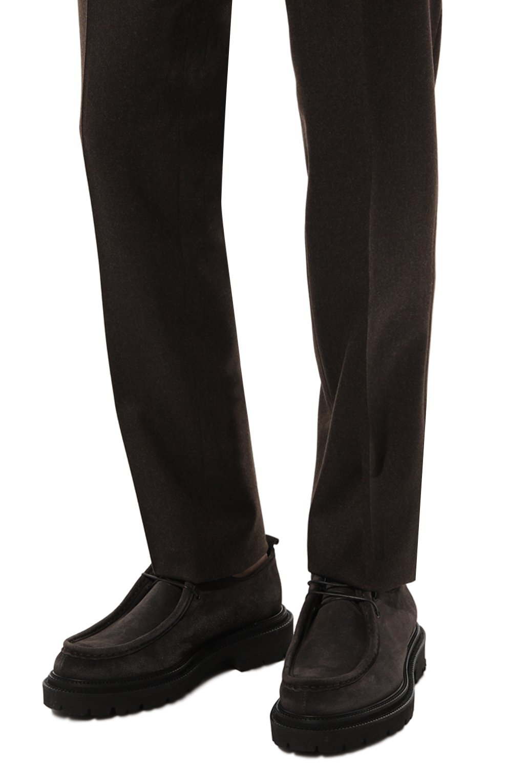 Замшевые дерби CORNELIANI, арт. 94TH82-9420915, фото 3