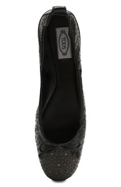 Кожаные балетки TOD’S, арт. XXW12C0CK10NGD, фото 1