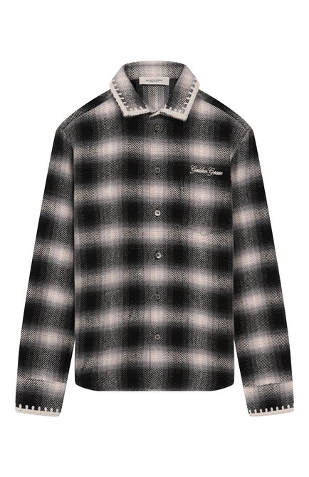 Хлопковая рубашка GOLDEN GOOSE DELUXE BRAND, арт. GKP02480.P002216