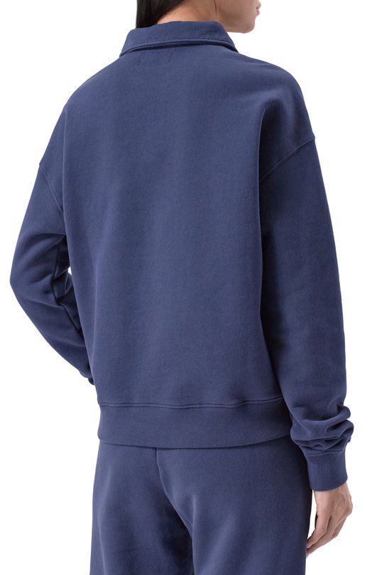 Хлопковое поло MC2 Saint Barth BENE001-02983I/BERENICE Синий  BENE001-02983I/BERENICE Фото 4