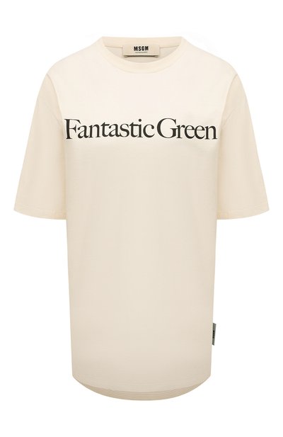 Женская хлопковая футболка MSGM, арт. 3241MDM190 227288