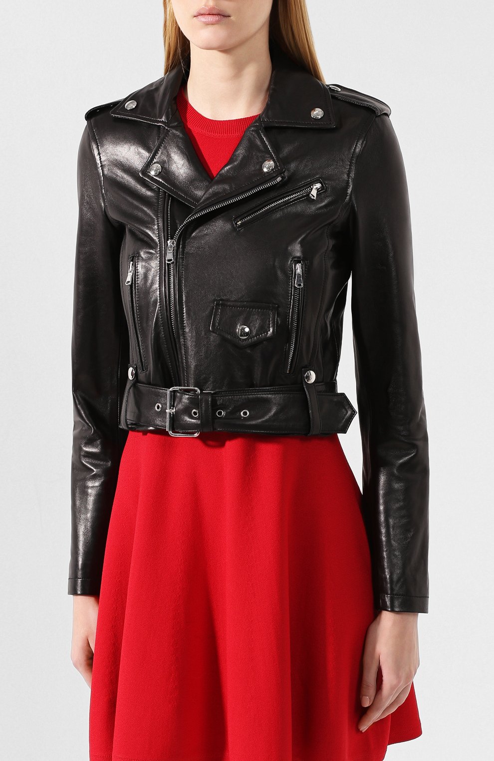 Кожаная куртка REDVALENTINO, арт. SR0NA01U/4L2, фото 3