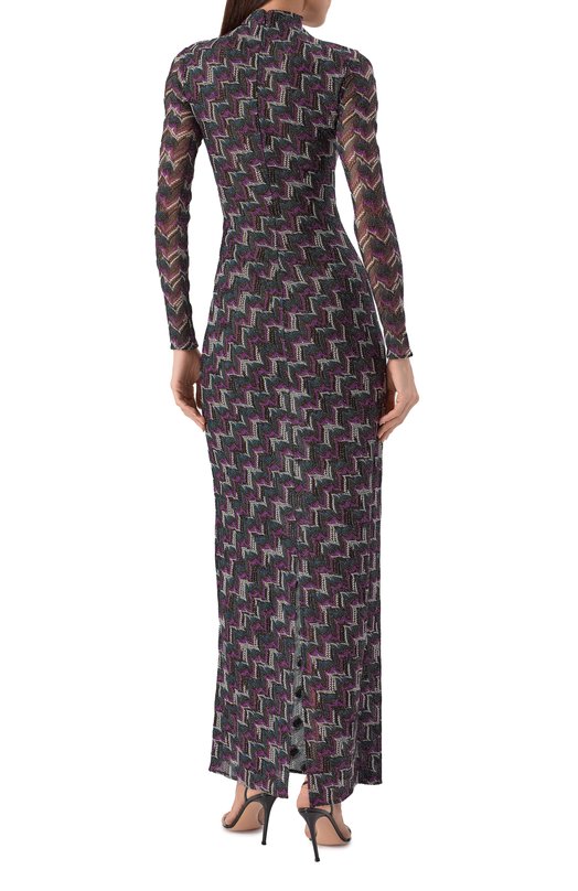Платье из вискозы Missoni DS25WG0T/BR012P Разноцветный  DS25WG0T/BR012P Фото 3
