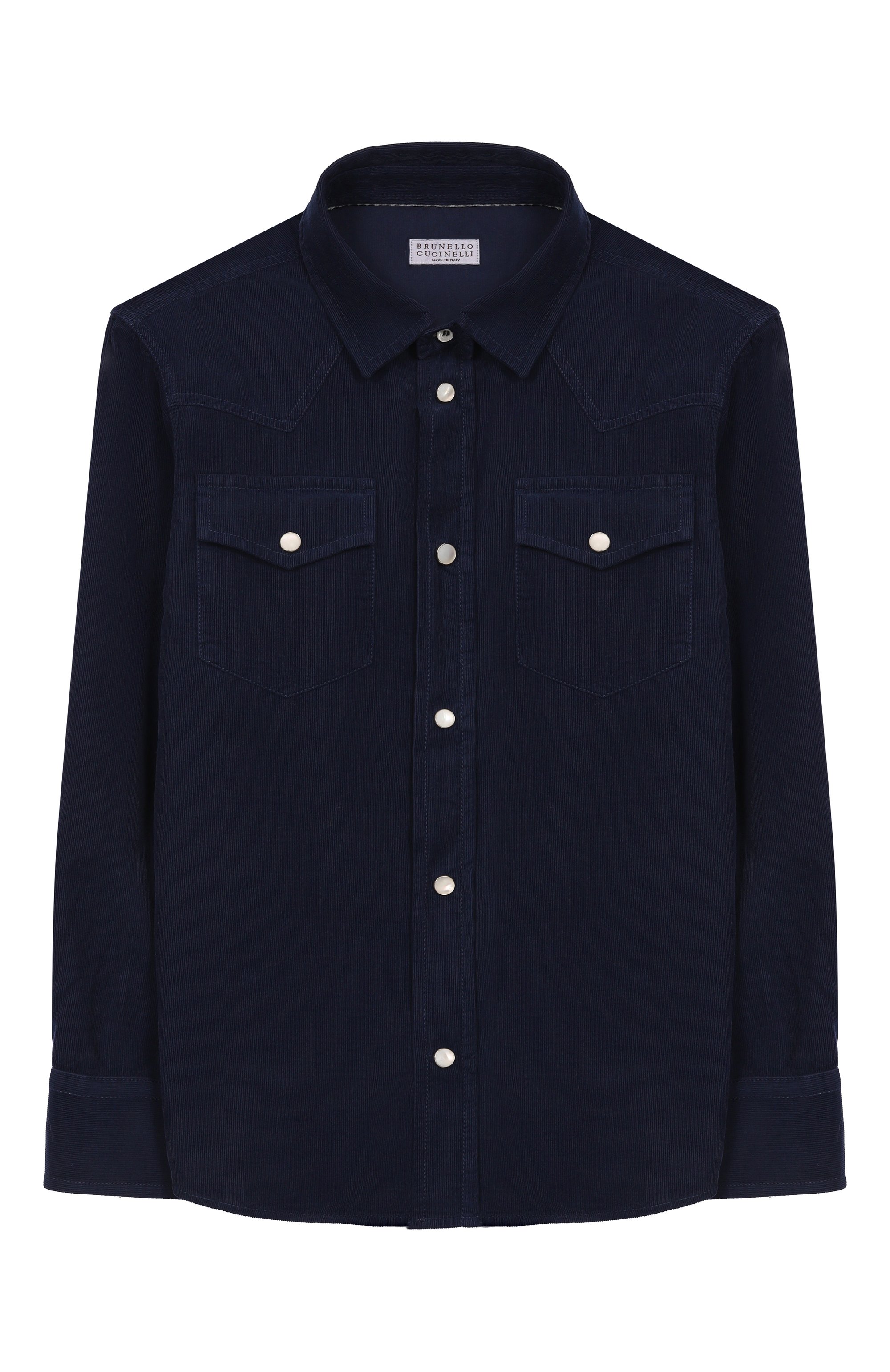 Вельветовая рубашка BRUNELLO CUCINELLI, арт. BL688C360A, фото 1