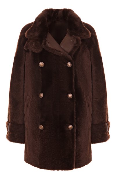 Женская дубленка из овчины BRUNELLO CUCINELLI, арт. MPMRA7707