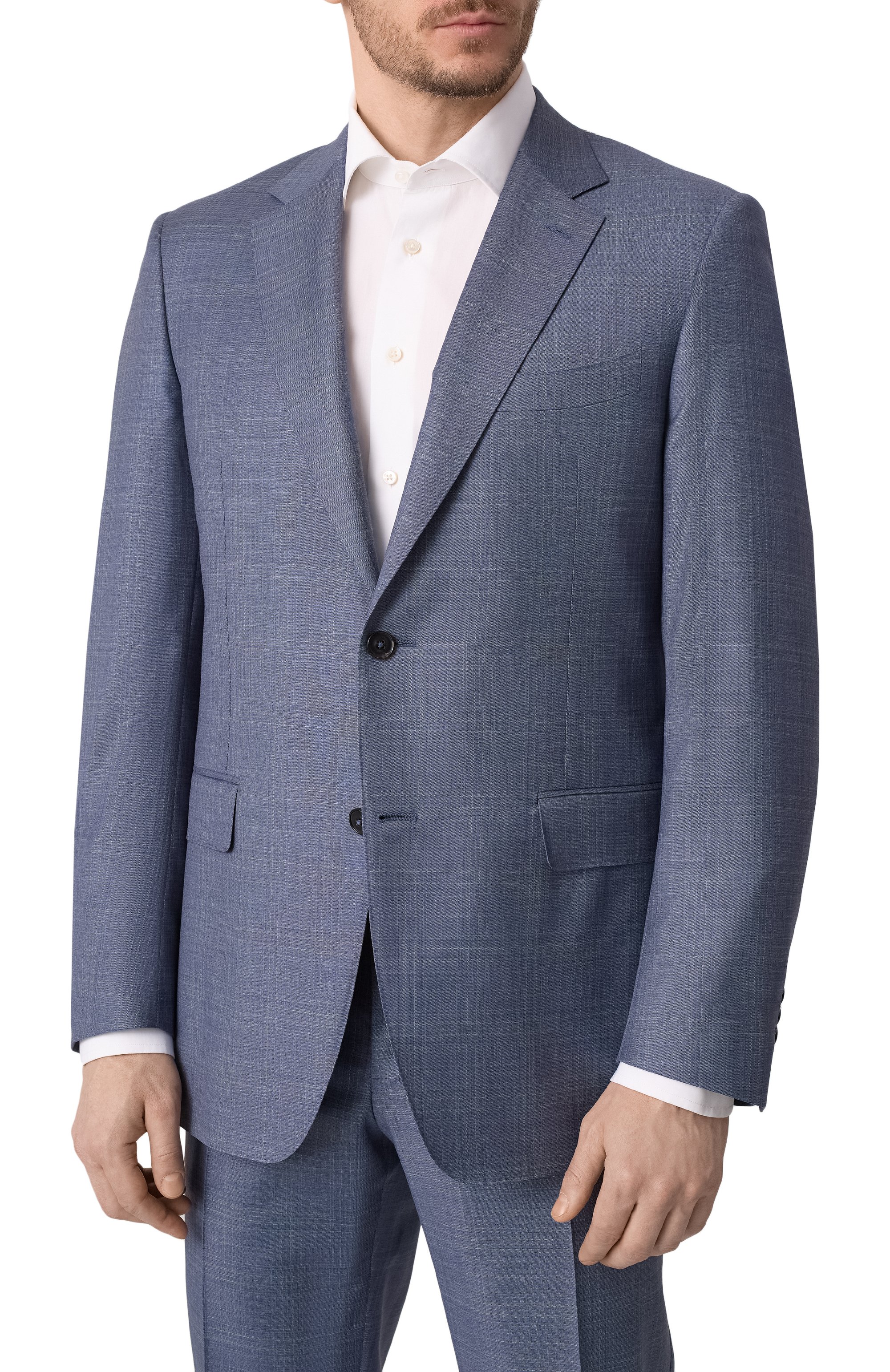 Шерстяной костюм CANALI, арт. E11280/19-BX01452, фото 4