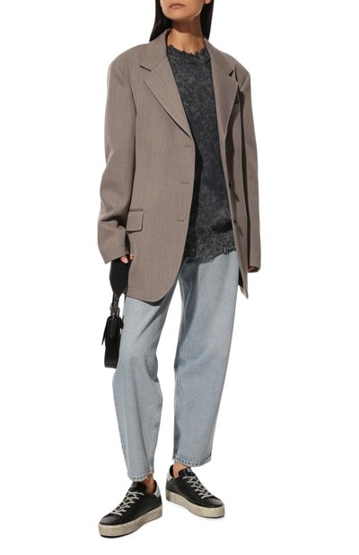 Хлопковый свитер ACNE STUDIOS, арт. A60338, фото 2