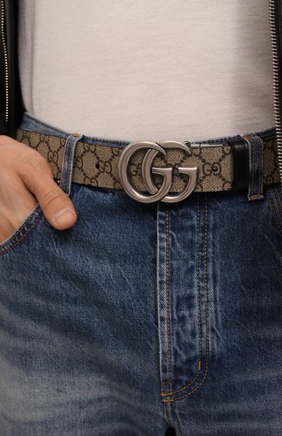 Двусторонний ремень GUCCI, арт. 627055/92TIN, фото 2