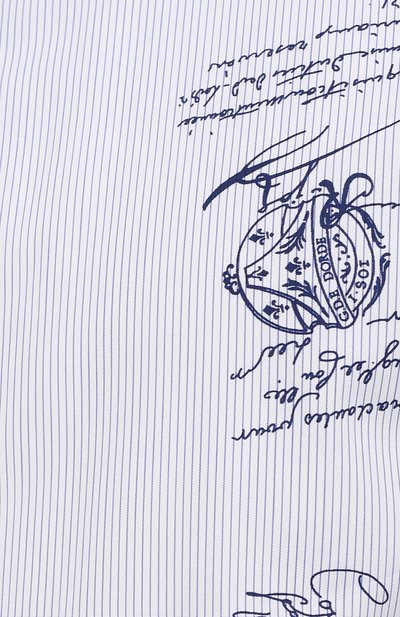 Хлопковая рубашка BERLUTI, арт. R20HTL50-002, фото 5