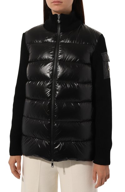 Комбинированный кардиган MONCLER, арт. 9B000-13-M1131, фото 3