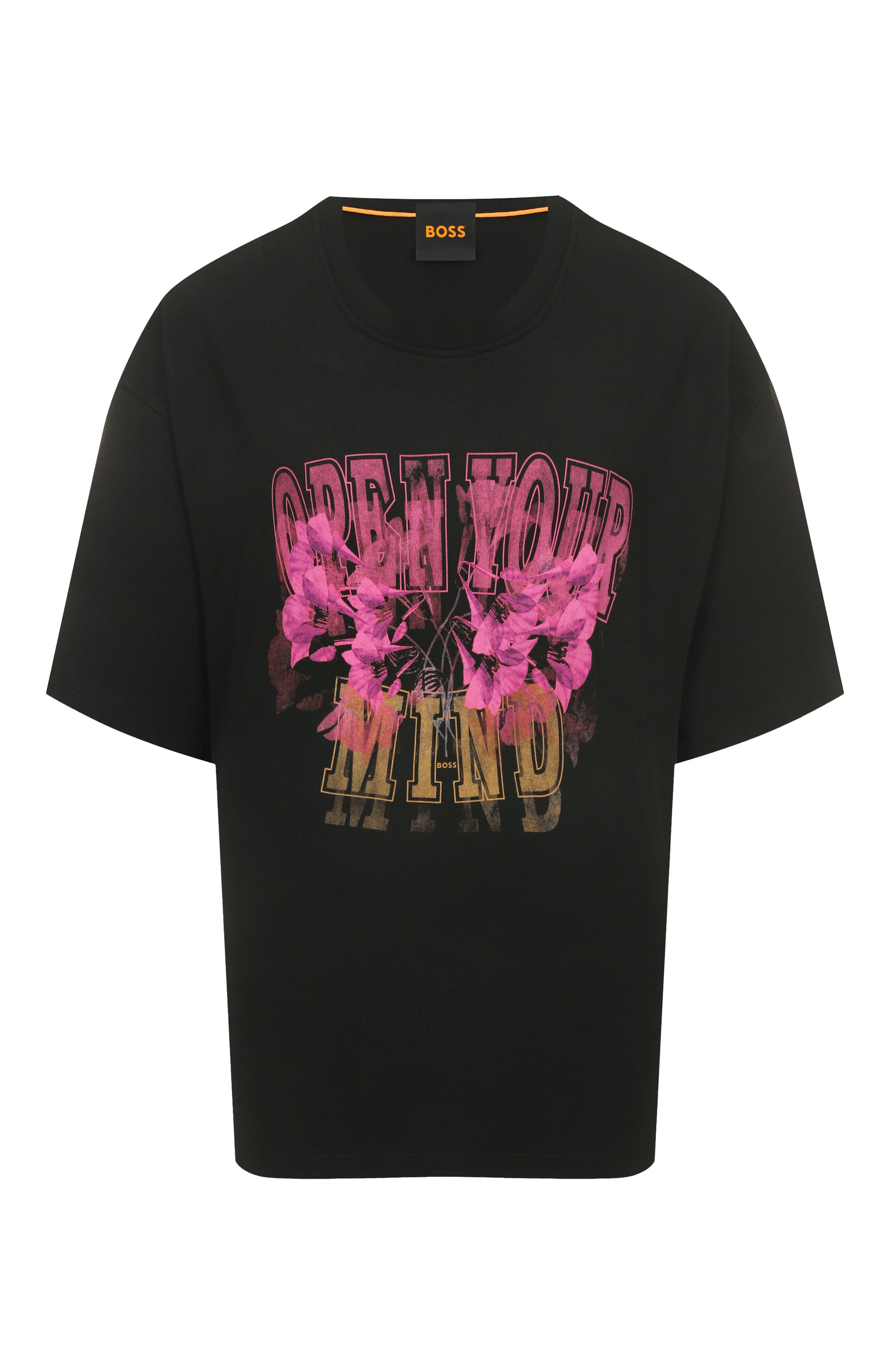 Хлопковая футболка BOSS ORANGE, арт. 50534814, фото 1