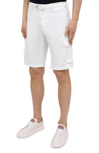 Шорты изо льна и хлопка KITON, арт. UFPPBJ07T44, фото 3