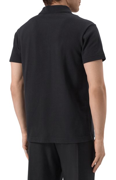 Хлопковое поло BURBERRY, арт. 8107448, фото 4