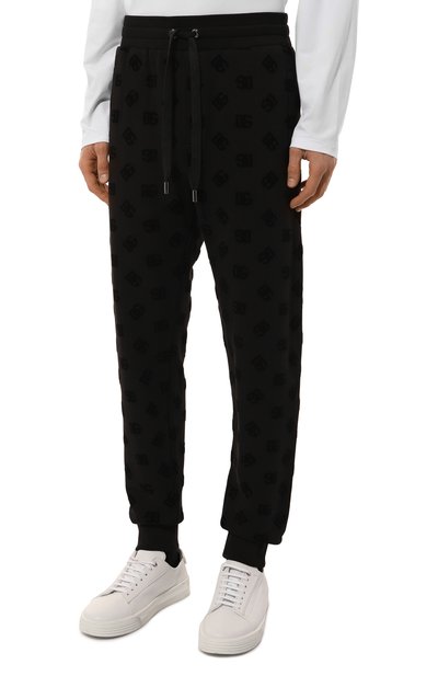 Хлопковые джоггеры DOLCE & GABBANA, арт. GV2VHT/G7NWD, фото 3