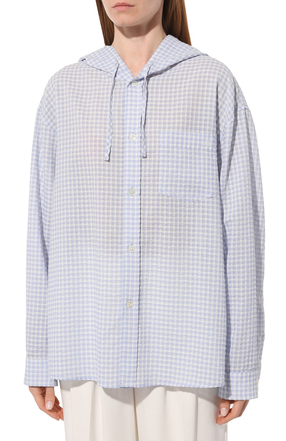 Хлопковая рубашка DUNST, арт. UDSH4A107B1, фото 3