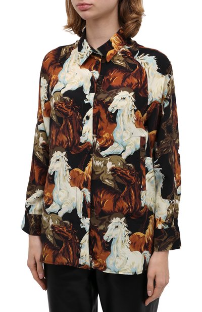 Шелковая рубашка KENZO, арт. FA62CH028522, фото 3