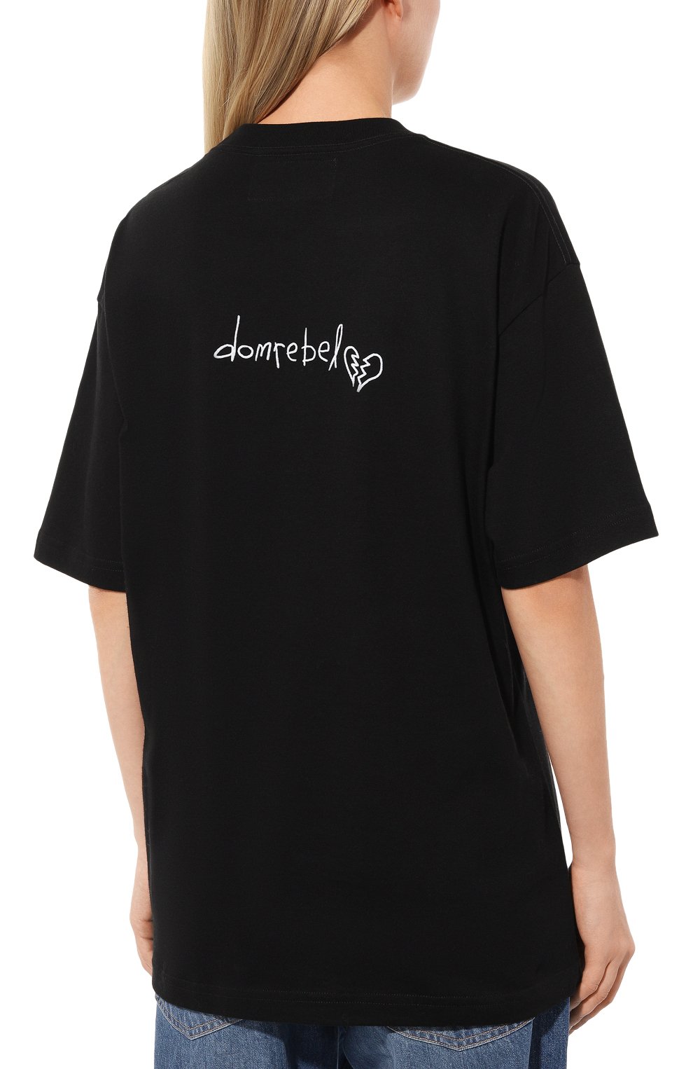 Хлопковая футболка DOMREBEL, арт. BREAKUP/T-SHIRT, фото 4