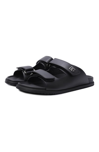 Мужские кожаные сандалии DOLCE & GABBANA, арт. A80522/A9Q67