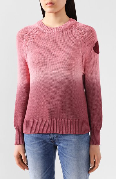 Хлопковый свитер MONCLER, арт. F1-093-9C711-60-V9088, фото 3