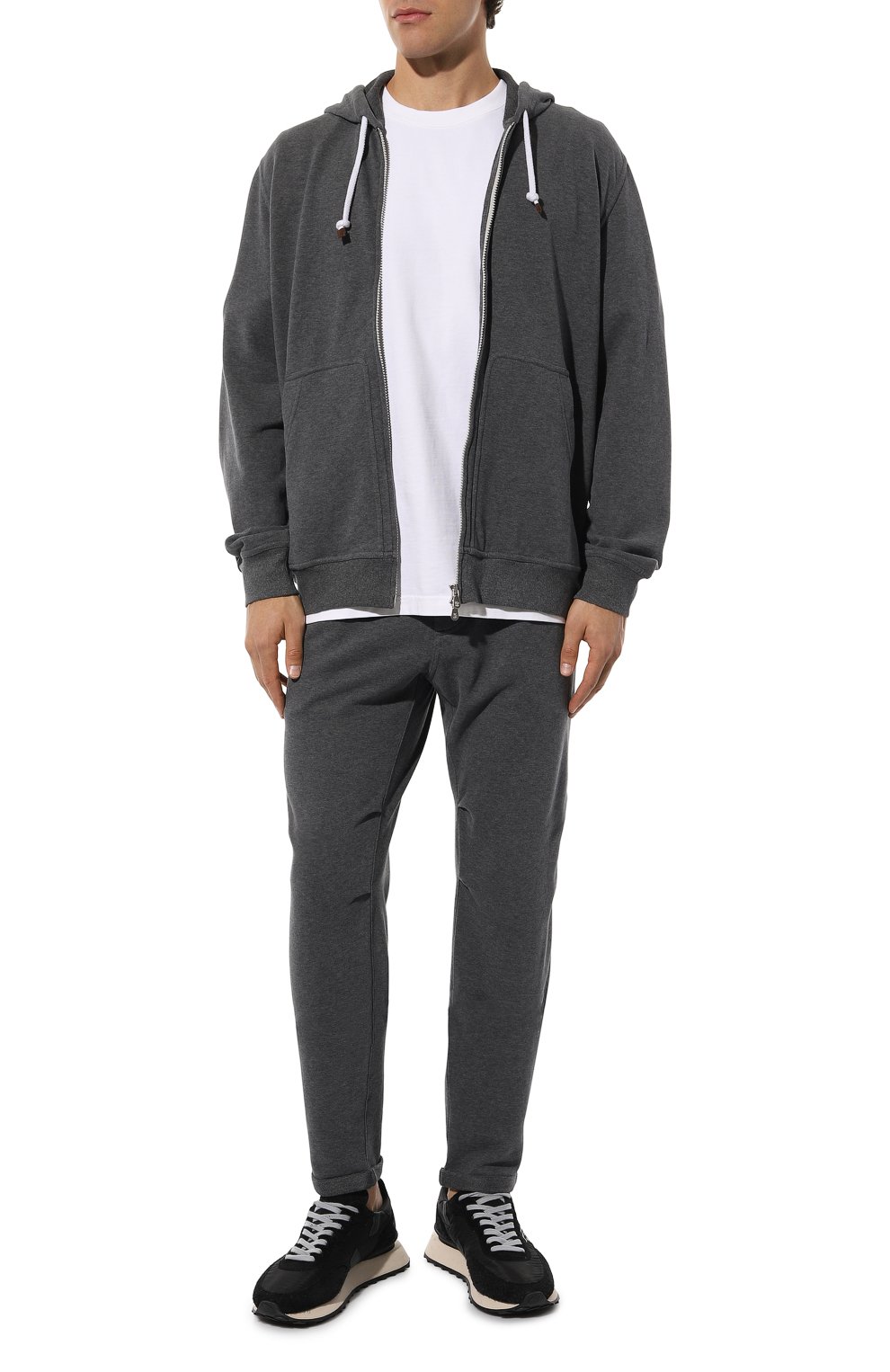 Хлопковая толстовка BRUNELLO CUCINELLI, арт. MTU14B2038, фото 2