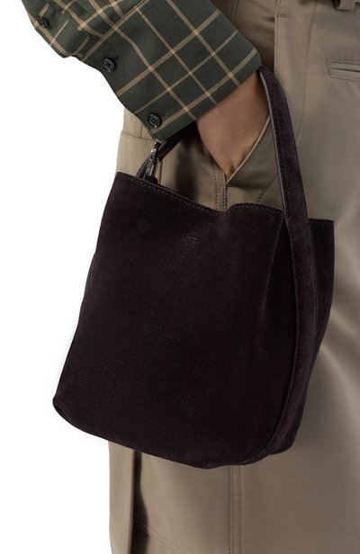 Сумка-тоут belted small TOTEME коричневого цвета по цене 108500 руб., арт. 264-WAL0139-LE0004, фото 2 Сумка-тоут belted small TOTEME, арт. 264-WAL0139-LE0004, фото 2