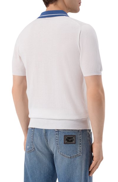 Хлопковое поло KITON, арт. UMK0926, фото 4