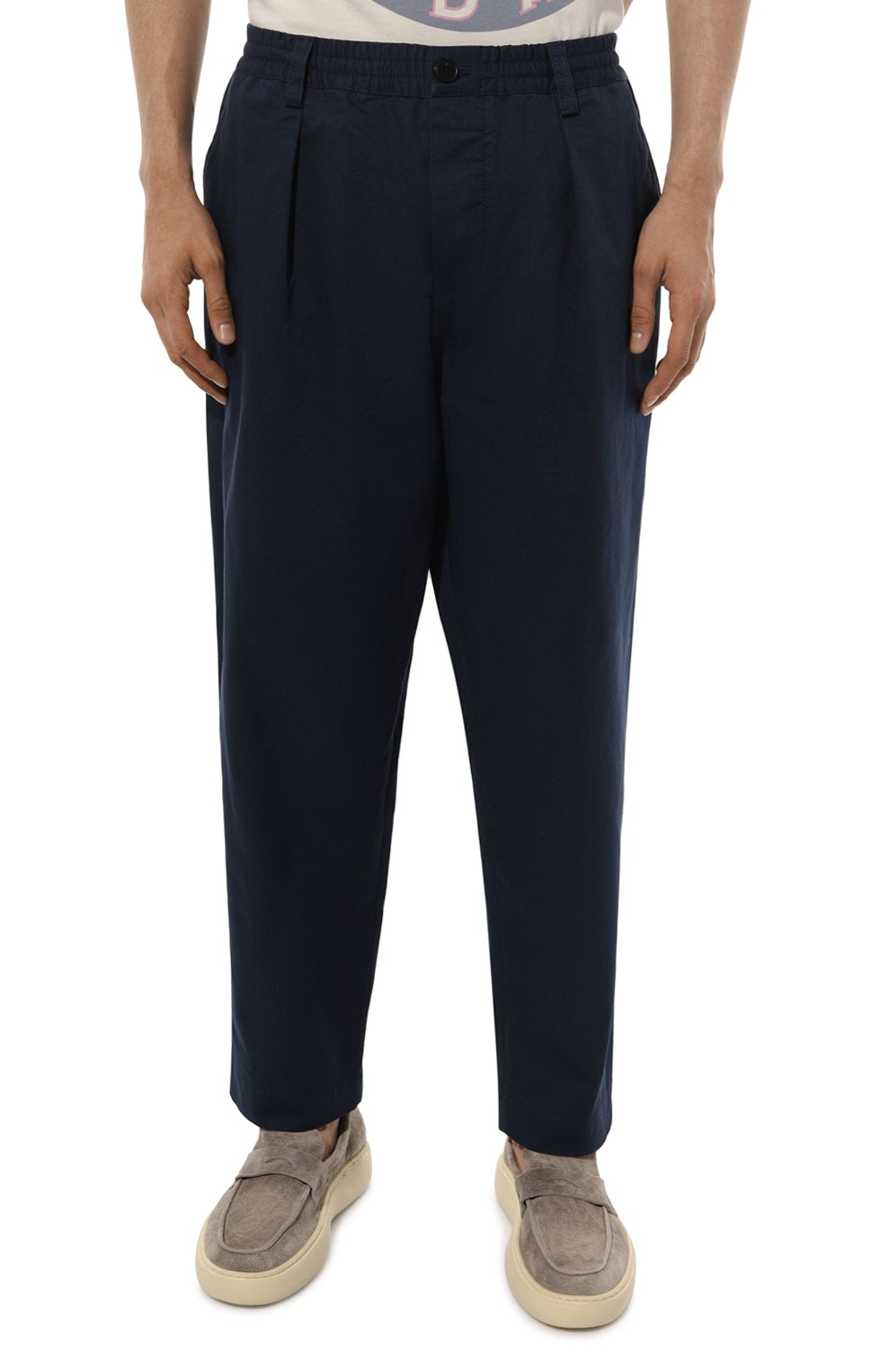 Хлопковые брюки MARNI, арт. PUMU0017A4/UTC311, фото 3