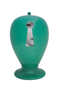 Ваза chiave/serratura FORNASETTI зеленого цвета, арт. F0R-10568 | Фото 2 (Ограничения доставки: fragile-2)