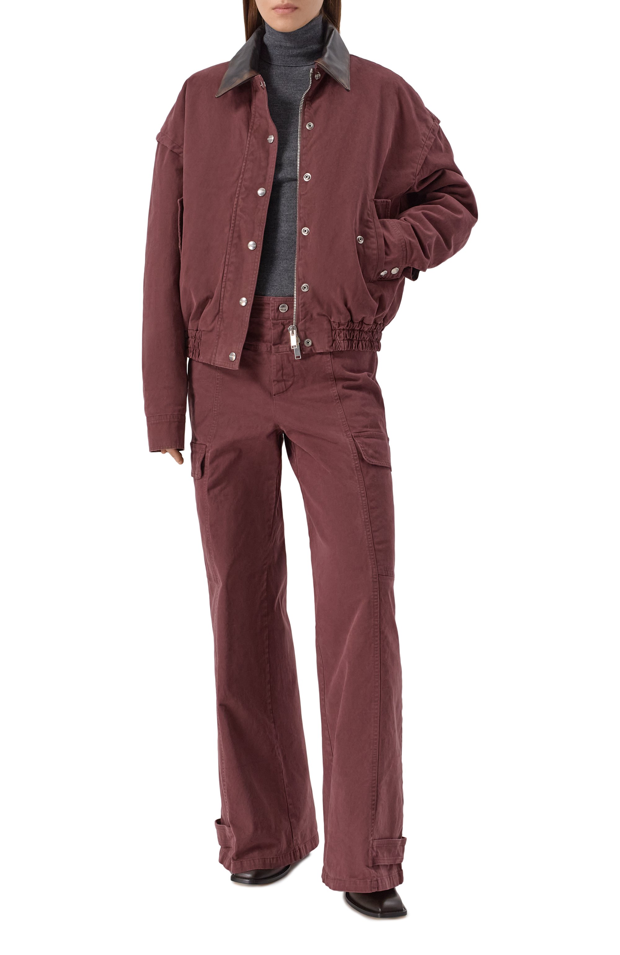 Хлопковый бомбер HALFBOY, арт. HF251W0158, фото 2