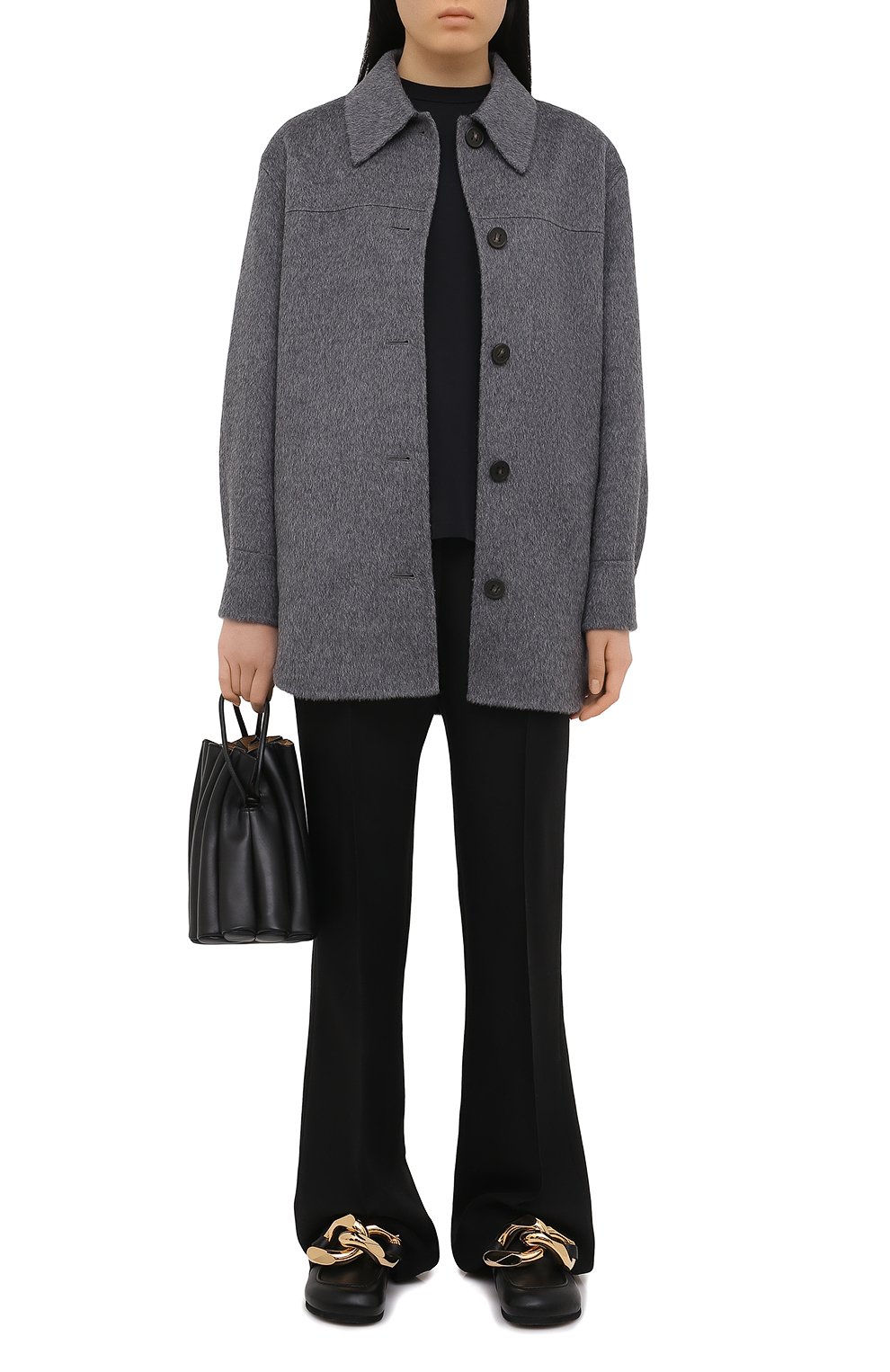 Хлопковая футболка ACNE STUDIOS, арт. AL0195, фото 2