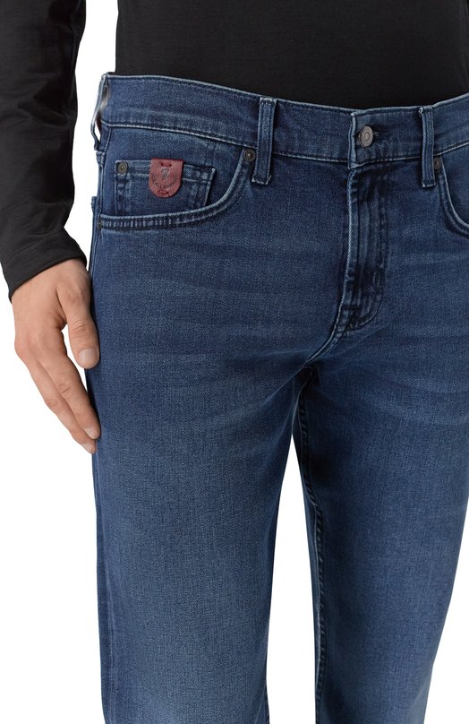 Джинсы Slimmy 7 For All Mankind 7TC4SR46 Синий  7TC4SR46 Фото 5