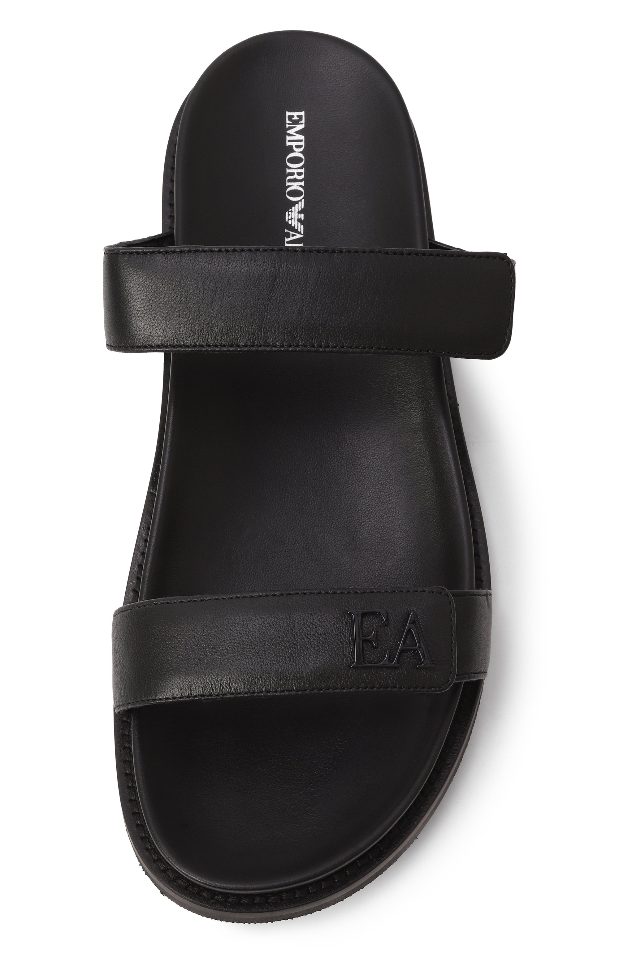 Кожаные шлепанцы EMPORIO ARMANI, арт. X3P778/XF271, фото 6