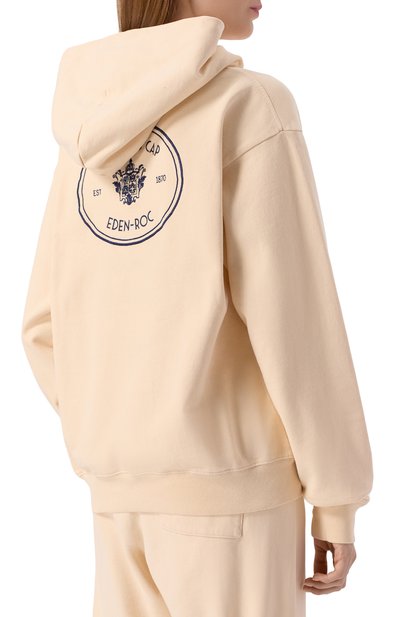 Хлопковое худи sporty & rich x hotel du cap-eden-roc SPORTY AND RICH, арт. ST07060666CR01, фото 4