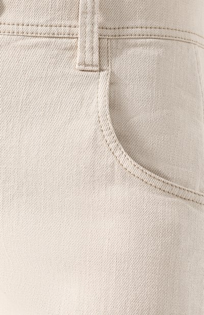 Джинсы BRUNELLO CUCINELLI бежевого цвета по цене 117000 руб., арт. MH119P5559, фото 5 Джинсы BRUNELLO CUCINELLI, арт. MH119P5559, фото 5