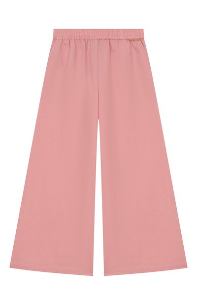 Брюки изо льна и хлопка TWINSET, арт. 251GJ2400