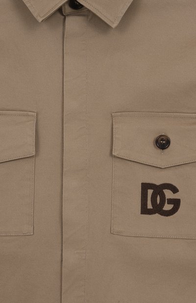 Хлопковая рубашка DOLCE & GABBANA, арт. L44S54/FUFL3/2-8, фото 3